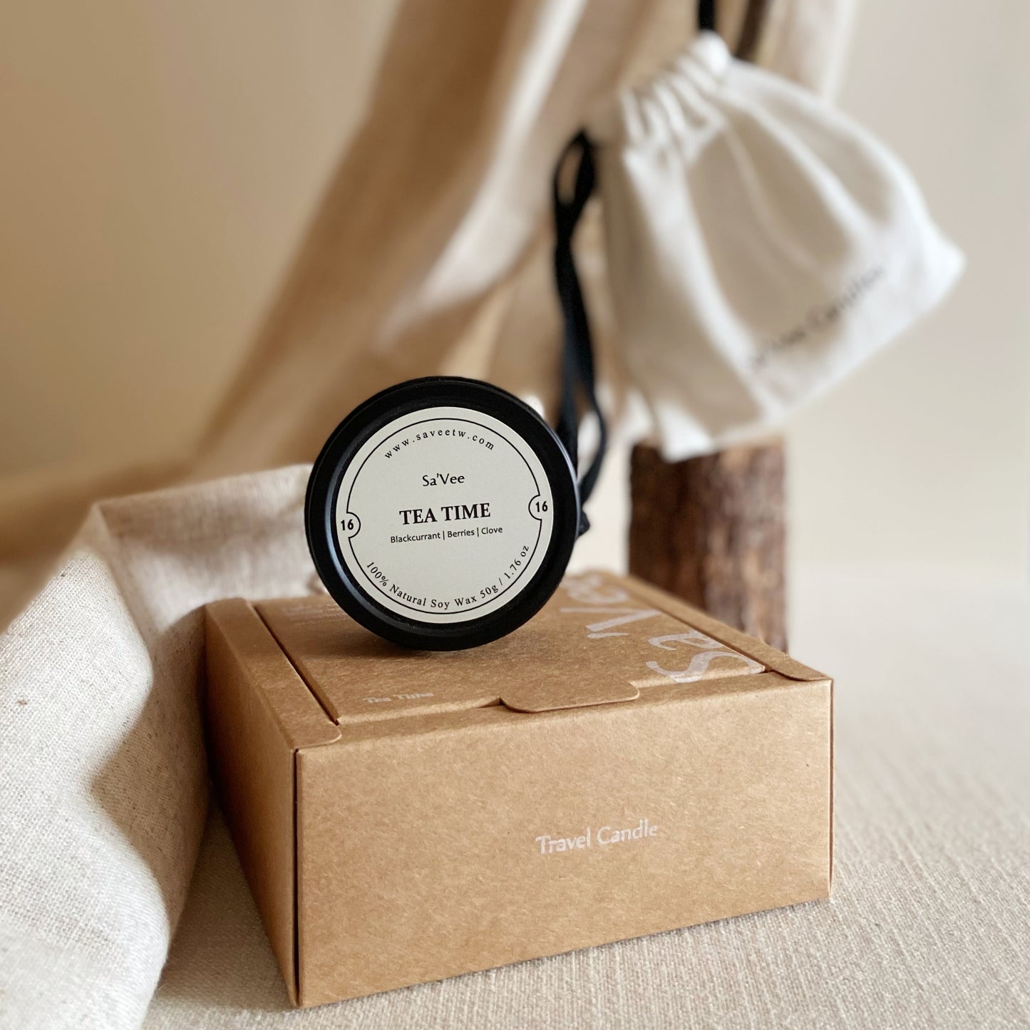Sa'Vee 旅行蠟燭 No.16 午後下午茶 Travel Candle No.16 Tea Time