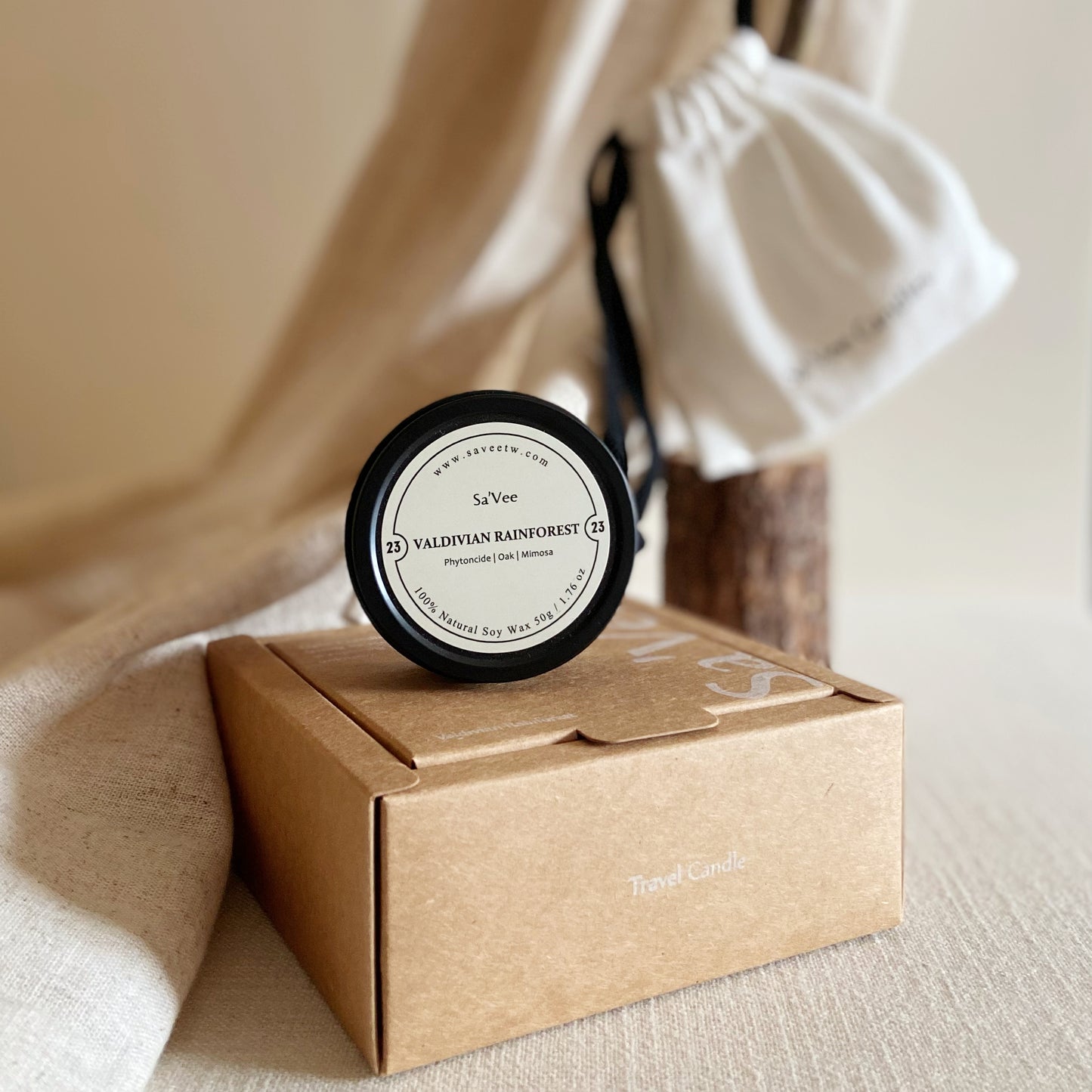 Sa'Vee 旅行蠟燭 No.23 瓦爾迪維亞雨林 Travel Candle No.23 Valdivian Rainforest