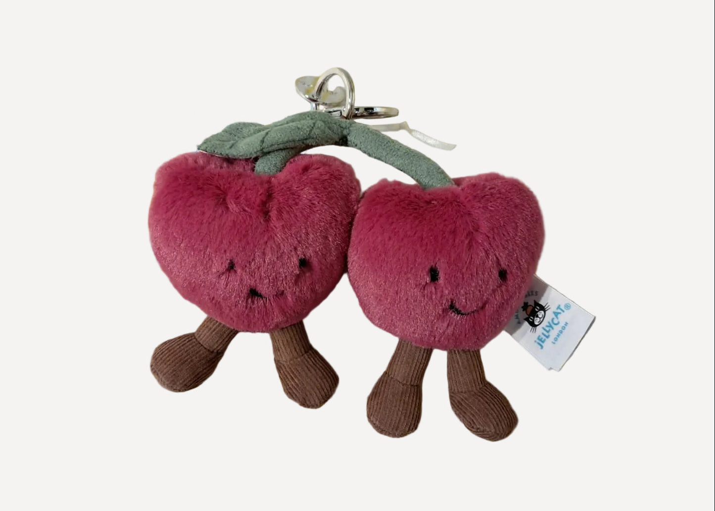 001 Jellycat ♡Amuseables Cherries Bag Charm♡