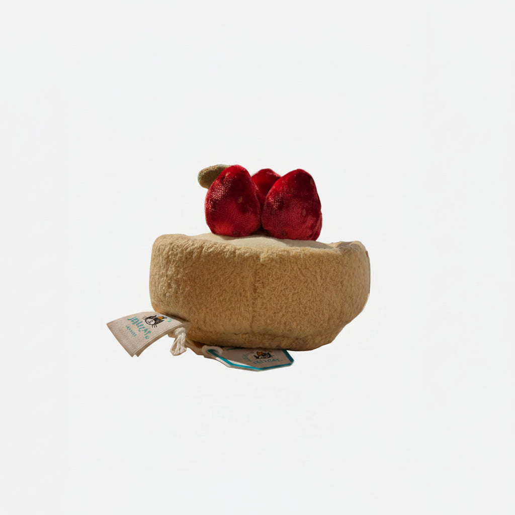 001 Jellycat ♡Amuseables Fleurette Tarte Aux Fraises♡ Strawberry Tart