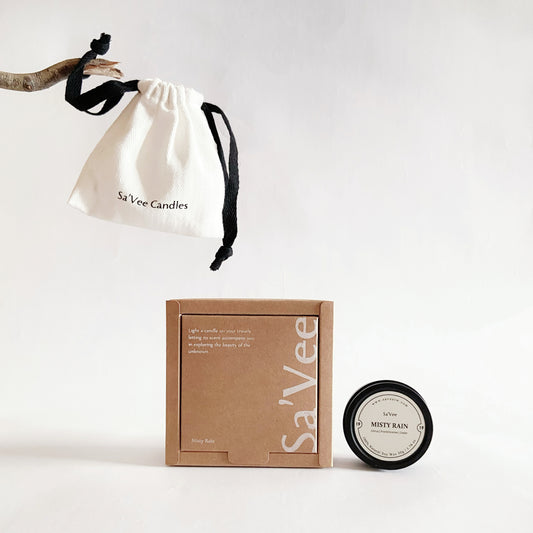 Sa'Vee 旅行蠟燭 No.19 雲雨濛 Travel Candle No.19 Misty Rain