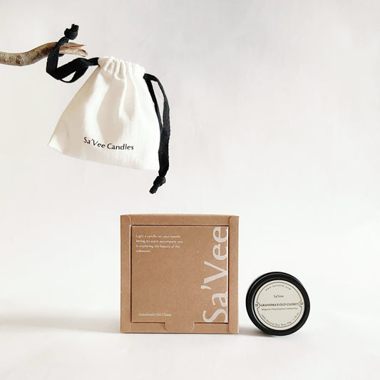 Sa'Vee 旅行蠟燭 No.27 阿嬤的老舊衣櫃 Travel Candle No.27 Grandma’s Old Closet