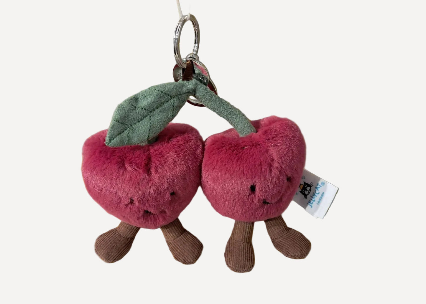 001 Jellycat ♡Amuseables Cherries Bag Charm♡