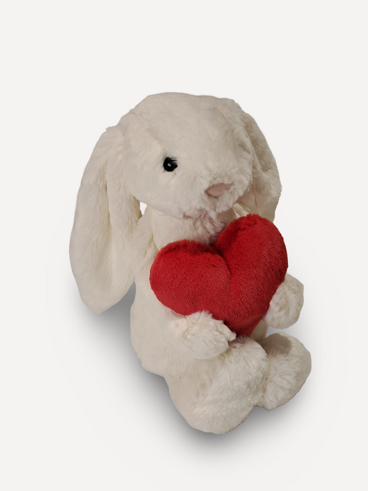 Jellycat ♡Bashful Red Love Heart Bunny♡