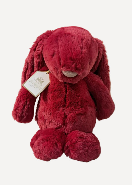 001 Jellycat ♡Bashful Luxe Bunny Scarlett♡